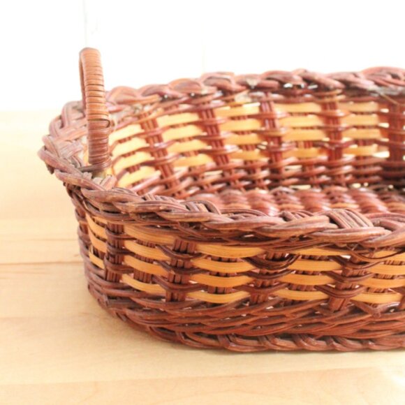 Oval Basket with Handles - Picture 2 of 3